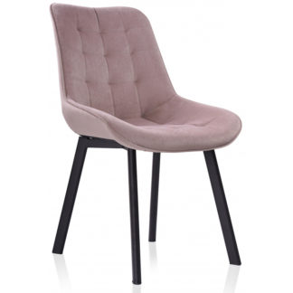 Стул на металлокаркасе Hagen light purple