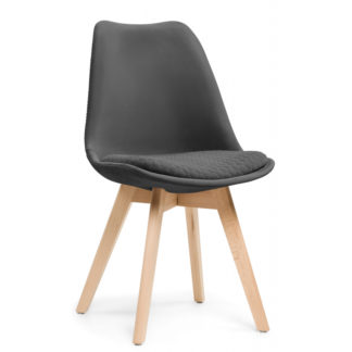 Деревянный стул Bonuss dark gray / wood