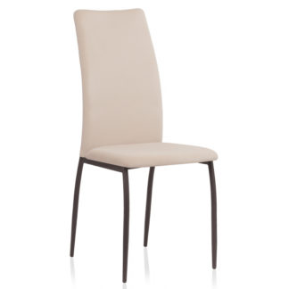 Стул на металлокаркасе Tod beige / black