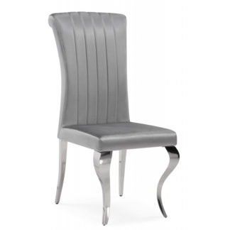 Стул на металлокаркасе Lund dark grey / steel