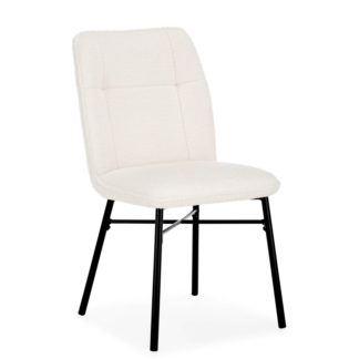 Стул на металлокаркасе Denis beige / black