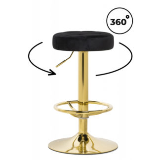 Барный стул Marun black / gold