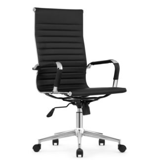 Компьютерное кресло Reus pu black / chrome