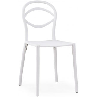 Пластиковый стул Simple white