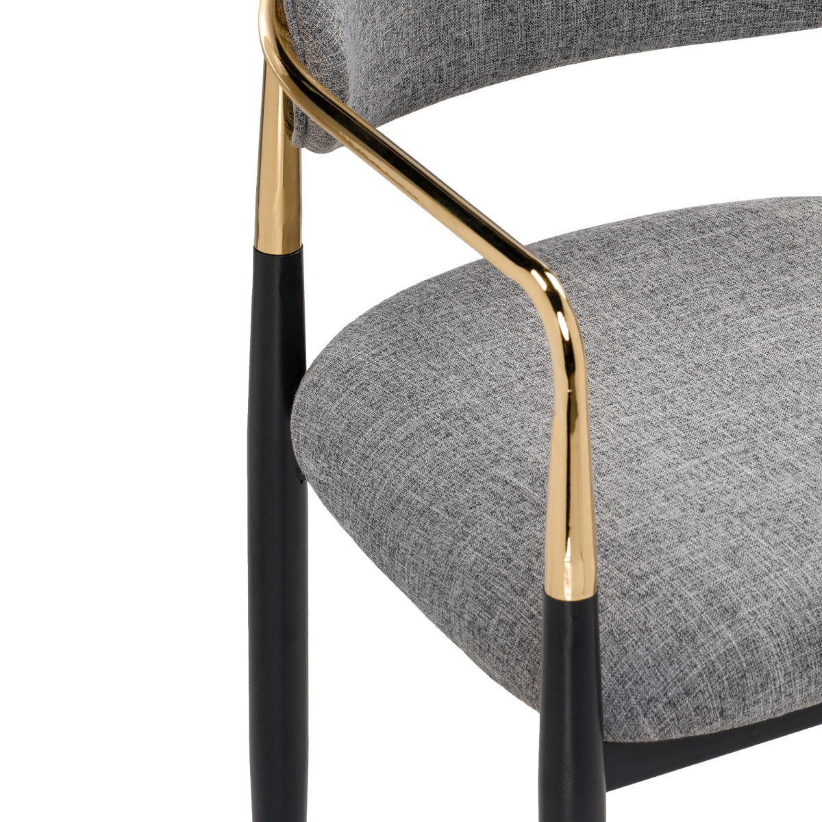 Кресло Lord gray / black / gold — изображение 6