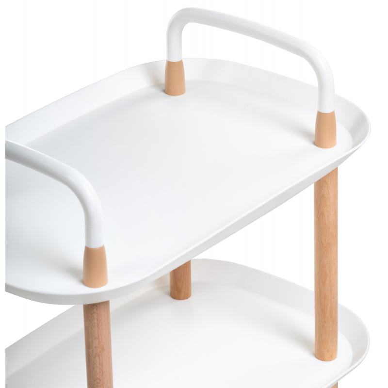 Сервировочный столик Case 56х35х82 white — изображение 8