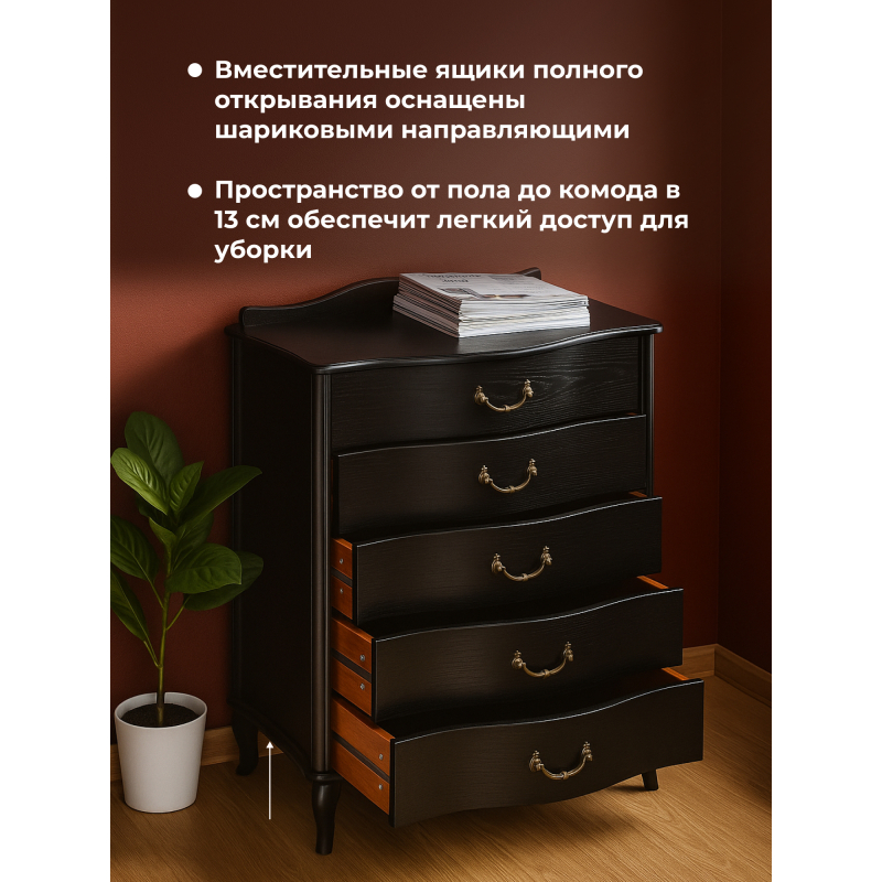 Комод Джульетта венге — изображение 15