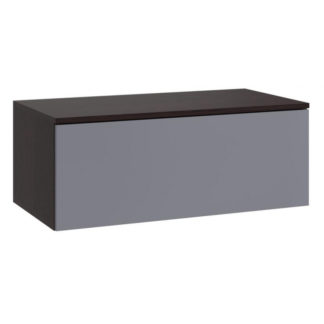 Навесной шкаф Роут 2 венге / графит софт